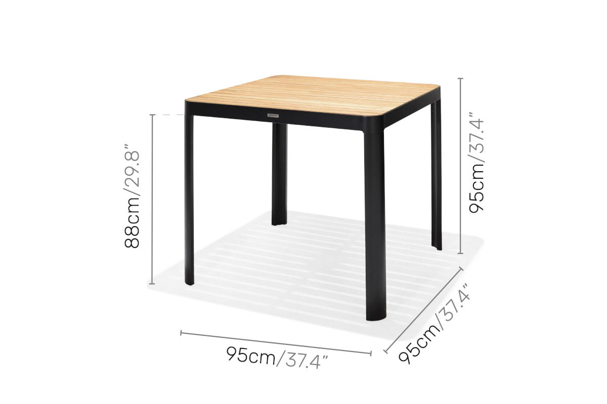 Outdoor Bar square table 37.4"